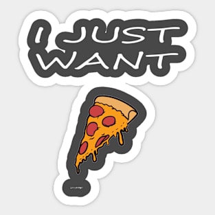 pizza lovers t-shirt Sticker